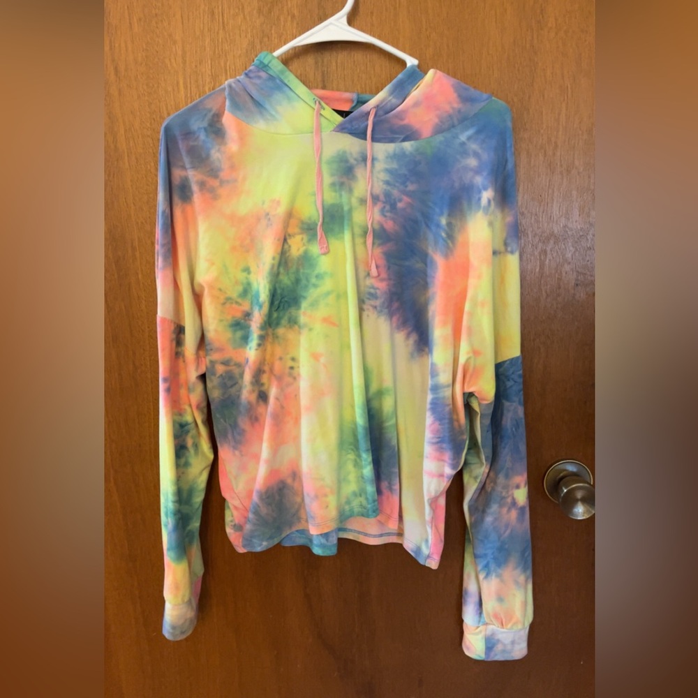 Derek Heart Multicolor Tie-Dye Top